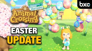 First Look at the Easter Bunny Day Event Update of Animal Crossing New Horizons