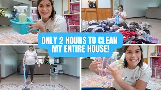 SPEED CLEAN WITH ME 2022! DEEP CLEANING MOTIVATION MOM OF 3 | THE SIMPLIFIED SAVER