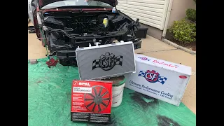 CSF K swap radiator kit!