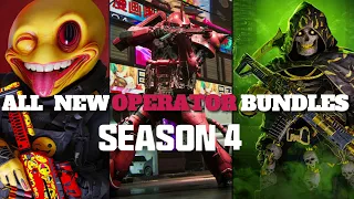 MW3 Season 4 : All  New Operator Bundles Showcase !