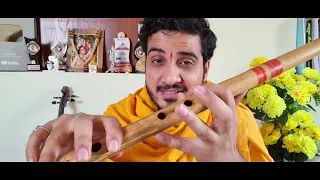 Shreem Ram Chandra Flute Lesson /Raag Yaman Phrases