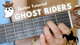 Ghost Riders Guitar Tutorial | Instrumental | Tab included