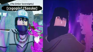 We tried to recreate Naruto And Sasuke The Last's Ultimate Jutsu in Roblox (Shindo Life)