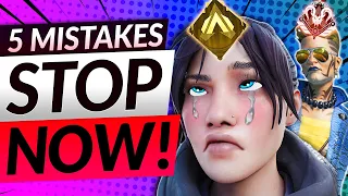 FIX THESE 5 MISTAKES NOW - Pro Tips for Every Legend - Apex Legends Guide