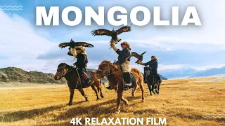 🇲🇳 Mongolia 4K-The Land Of The Great Genghis Khan | Scenic Relaxation Film