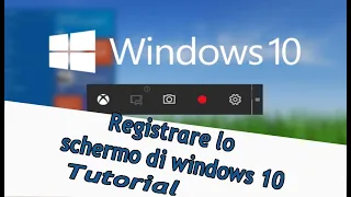 Come registrare lo schermo del pc con Windows 10 #Shorts