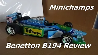 Minichamps Review, Benetton Ford B194 1/18 (1994)