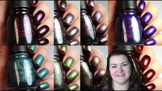 China Glaze Halloween 2021 Xtra Stellar Collection | Live Swatch and Review