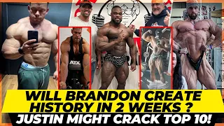 Can Brandon Curry create history in 2 weeks at Mr Olympia 2023 ? Justin Shier might crack top 10