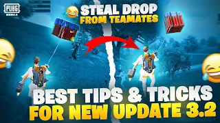 Steal Drop from Enemies😮‍💨tips and tricks 3.2 Update #pubgmobile #pubgm #viral #fyp