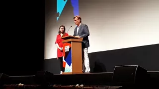 Molly's Game at #TIFF17 with Aaron Sorkin & Jessica Chastain