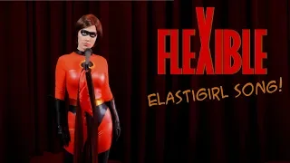 Incredibles Song | FLEXIBLE | Elastigirl In Real Life (Whitney Avalon & Brendan Milburn)