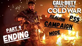 Call Of Duty Black Ops: Cold War - REALISM CAMPAIGN - The Final Countdown, Mission 9 ENDING! (PS5)