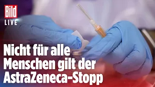 🔴 AstraZeneca-Notbremse: Jetzt äußert sich Merkel zum Impf-Chaos | BILD LIVE