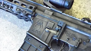 Spike's Tactical Spider SBR Disruptive Grey BattleWorn