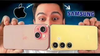 Samsung Galaxy S24 Vs iPhone 15 Which Smartphone is best - Let's Check ✅