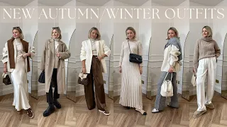 AUTUMN WINTER CAPSULE WARDROBE 2023 / 10 NEUTRAL LOOKS & OUTFIT IDEAS