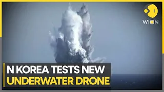 North Korea tests new UNDERWATER DRONE, state media says it has nuclear capabilities | WION