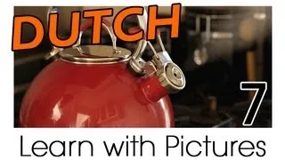 Learn Dutch Vocabulary with Pictures - Cooking in the Kitchen