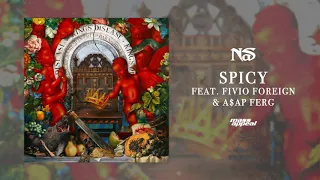 Nas "Spicy" feat. Fivio Foreign & A$AP Ferg (Official Audio)