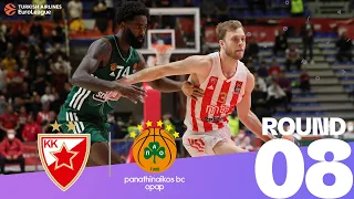 Zvezda routs Panathinaikos! | Round 8, Highlights | Turkish Airlines EuroLeague