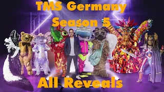The Masked Singer Germany - Season 5 - All Reveals