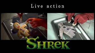 SHREK / Original VS Nuestro Live Action / Comparación.