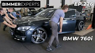 Bimmer Experts, Ep.226 - BMW 760i V12 Motorprobléma / BMW X6M ismételt olajfolyás a motornál