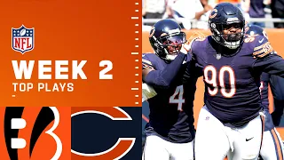 Bears Top Plays from Week 2 vs. Bengals | Chicago Bears