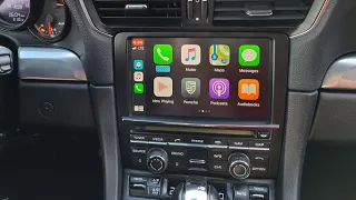 Wireless CarPlay and AndroidAuto in Porsche 911 2012-2016 (supports touch screen)