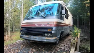 Moving a broken motor home