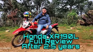 Real Truth About Honda XR 190L After 2.5 Year -Honest Ownership Review #XR190L# Good Fuel efficiency