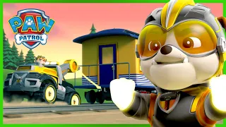 Over 1 Hour of Rubble Rescues! 🚧 Mighty Pups and More! | PAW Patrol | Cartoons for Kids Compilation