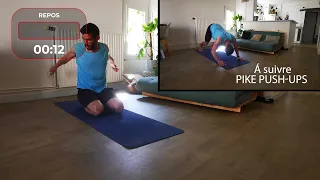 Cuisson de muscle garantie !! 🔥💪🏻 Simple, rapide, efficace / 8' Workout