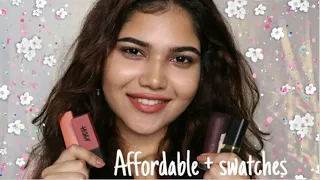 My Favourite Everyday Matte Nude Lipsticks | Affordable | Under ₹750 | Shari Shirazi