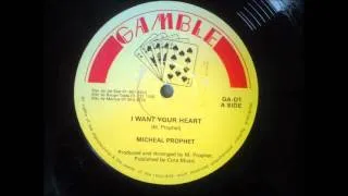 Michael Prophet 'I Want Your Heart' 12 inch