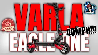 This 40MPH Electric scooter is AMAZING!  Varla Eagle One