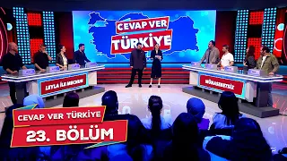 Cevap Ver Türkiye 23. Bölüm @CevapVerTurkiye