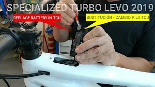 SPECIALIZED TURBO LEVO TCU MY19 / GEN2 - CAMBIAR BATERIA TCU - REPLACE TCU BATTERY MY19