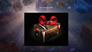 GIFT World of Tanks Blitz! - How it looks, when you receive a GIFT from a Friend?!!