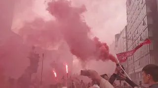 Domestic double trophy parade Liverpool FC, May 29, 2022