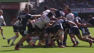 TOP 14 - Essai de NARISIA (CAB) - Montpellier Hérault Rugby - CA Brive - J02 - Saison 2021/2022