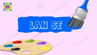 Learn Chinese: color song 颜色歌