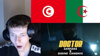 Sanfara ft. Didine Canon 16 - Doctor REACTION VIDEO!!!! (TUNISIA & ALEGERIE)