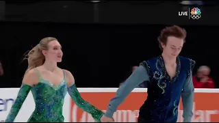 Eva PATE & Logan BYE - Riverdance Free Dance - 2023 US Figure Skating National Championships