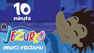 OBUCI PIDŽAMU // USPAVANKA 10 MIN // PESMICE ZA DECU // DJEČIJE PJESMICE // @Jezurko