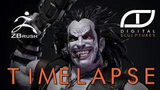 Zbrushh Timelapse - Sculpting Lobo