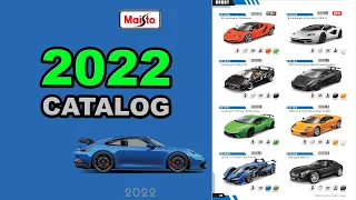 2022 Maisto Catalog - Prerelease In-Depth Look - 1:18 & 1:24