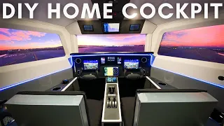 DIY Home Cockpit Tour Part 1 | MSFS 2020 Citation Longitude | Microsoft Flight Simulator