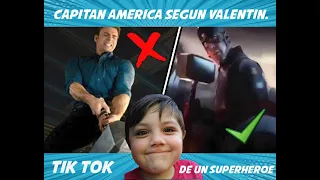 TIK TOK CAPITAN AMERICA LEVANTA EL MARTILLO DE THOR! SEGUN VALENTIN.